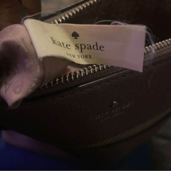 Kate Spade Taupe Leather Shoulder Bag - Picture 4 of 6